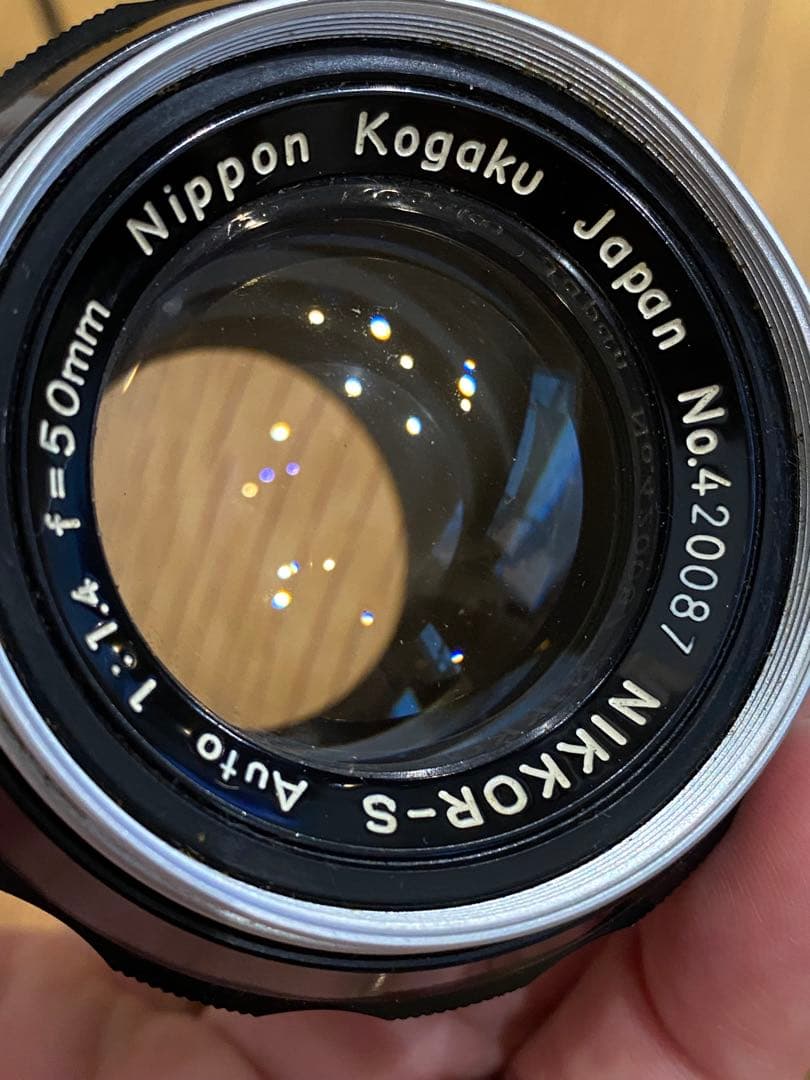 Nikon D40 デジタル一眼レフ 単焦点オールドレンズ　50㍉1:1.4付