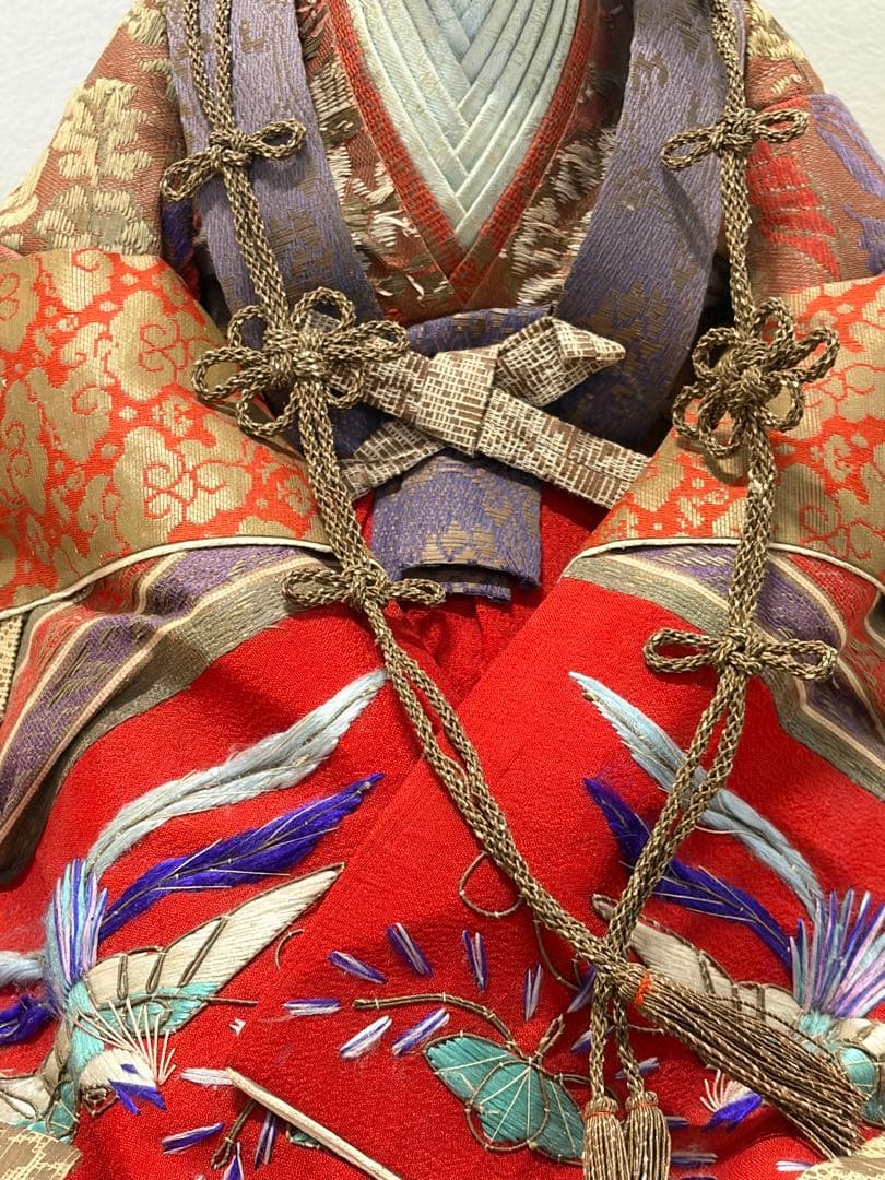 完璧美しすぎる有職女雛　寛保雛　アンティーク　コレクター垂涎　気品の超特大サイズ