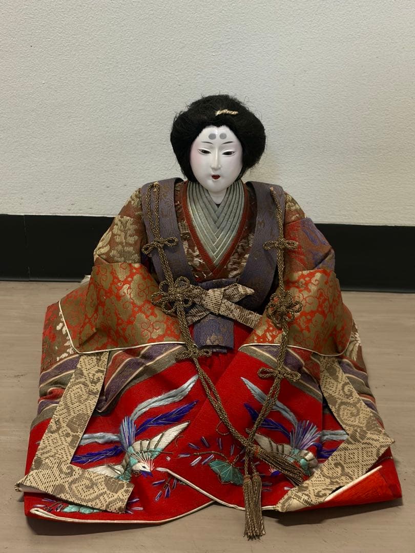 完璧美しすぎる有職女雛　寛保雛　アンティーク　コレクター垂涎　気品の超特大サイズ