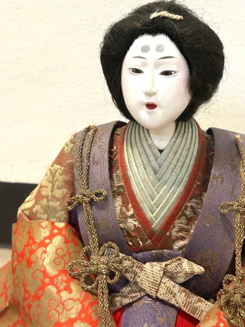 完璧美しすぎる有職女雛　寛保雛　アンティーク　コレクター垂涎　気品の超特大サイズ