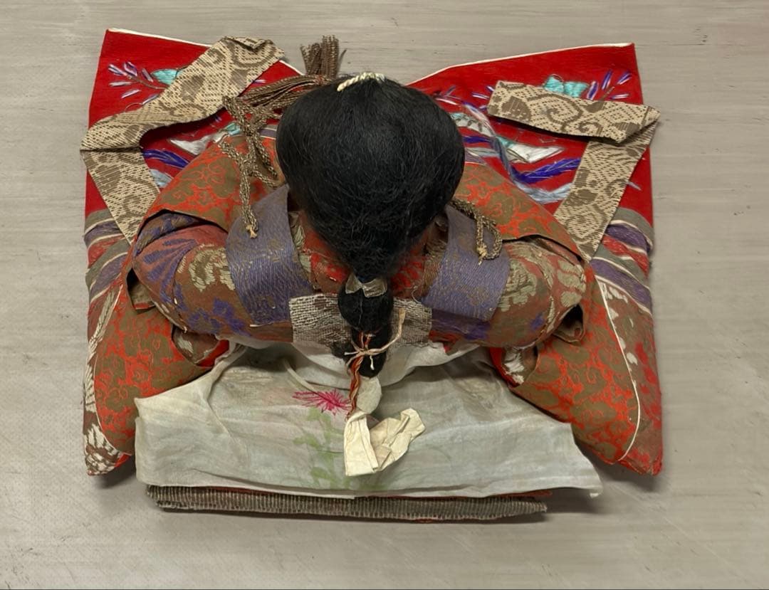 完璧美しすぎる有職女雛　寛保雛　アンティーク　コレクター垂涎　気品の超特大サイズ