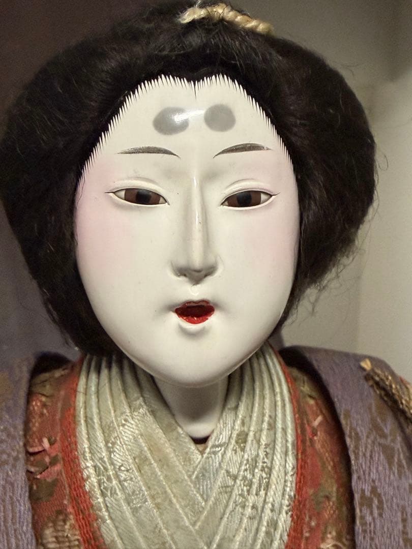 完璧美しすぎる有職女雛　寛保雛　アンティーク　コレクター垂涎　気品の超特大サイズ