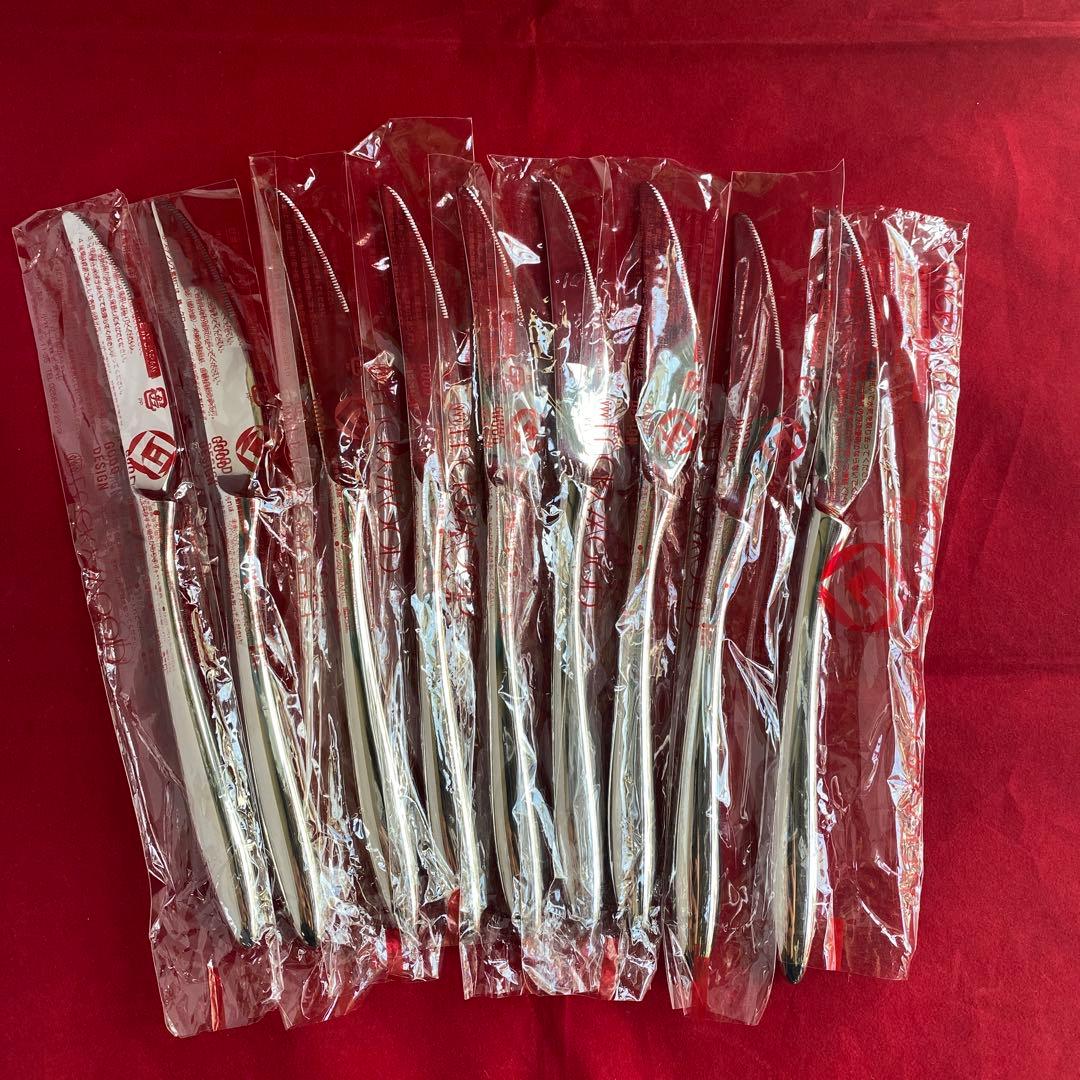 ラッキーウッド　カトラリー28本セット