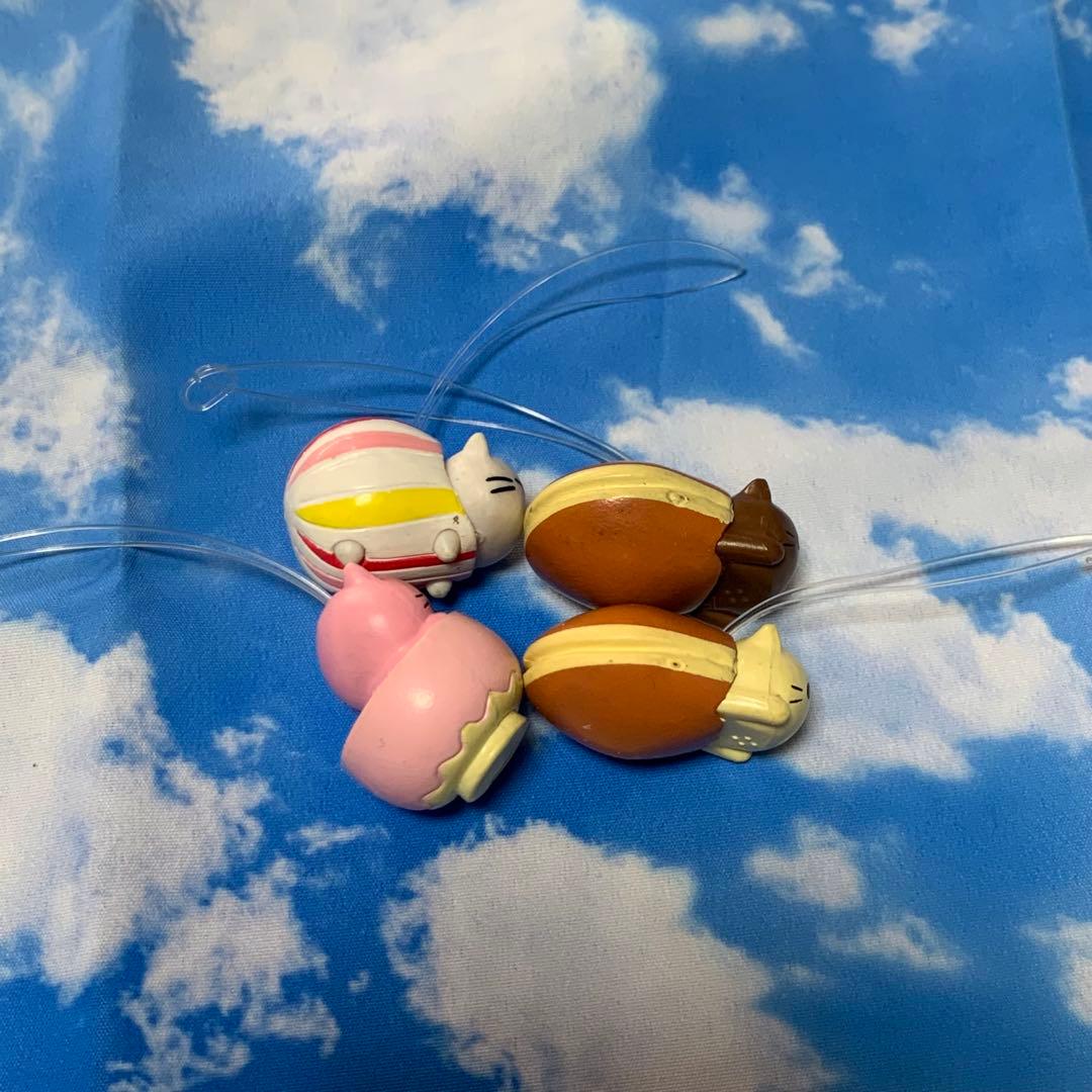 にゃんにゃんにゃんこ　ストラップ　にゃんこレストラン　にゃんこ茶屋