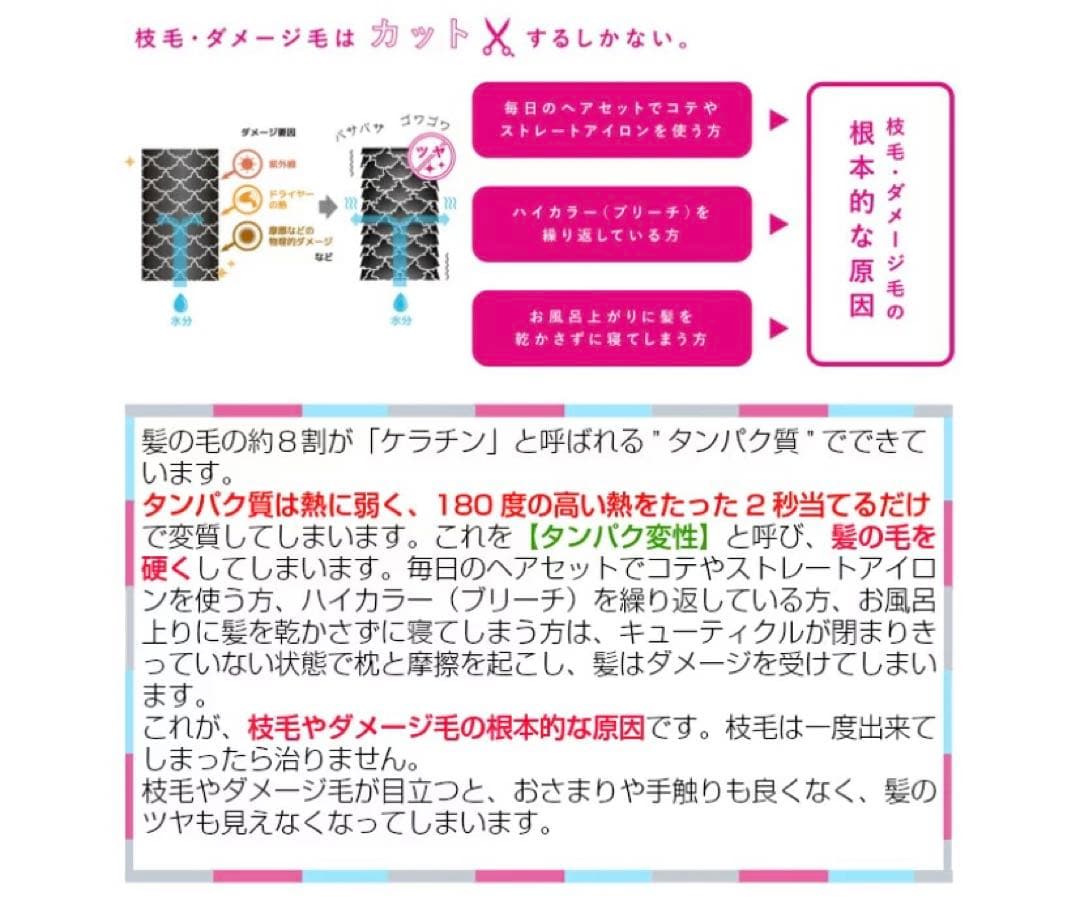 枝毛カット専用機器 Split Ender Mini シルバー  枝毛カッター