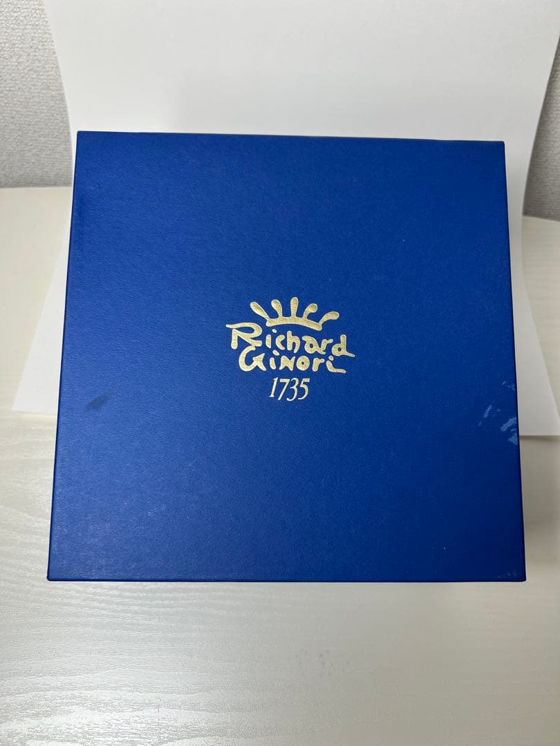新品　リチャードジノリ　ベッキオホワイト　シェルディッシュ　ドルチェセット