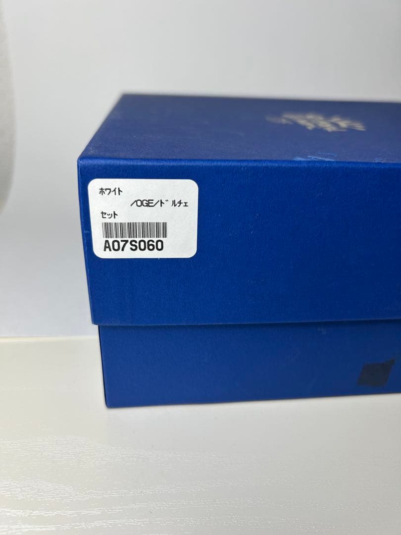 新品　リチャードジノリ　ベッキオホワイト　シェルディッシュ　ドルチェセット