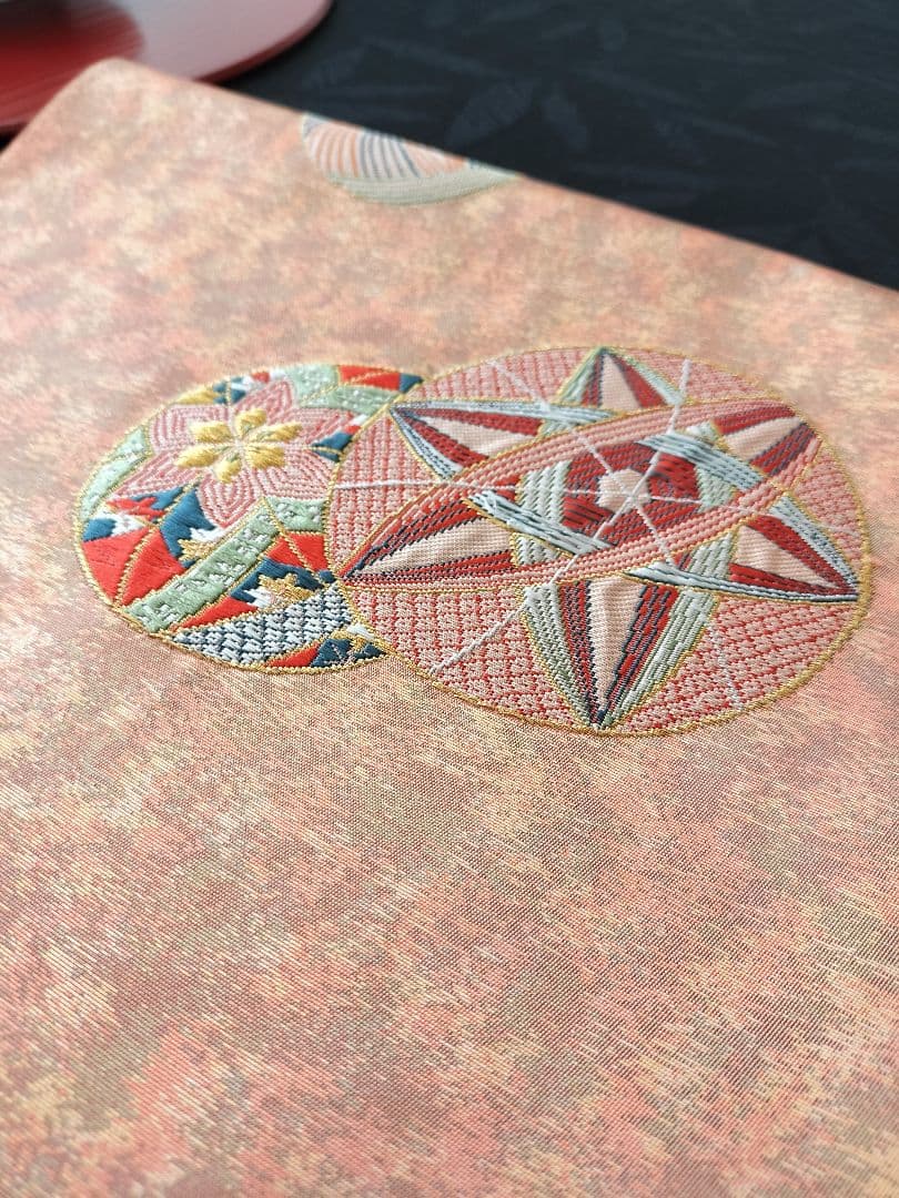 チーちゃん　A481★高級‼️お祝い‼️袋帯テーブルランナー2m20cm