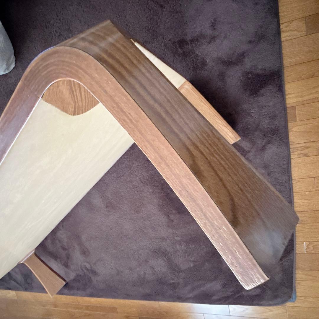 廃番サイズ】TENDO 天童木工 座卓 乾三郎 ケヤキ ローテーブル W150