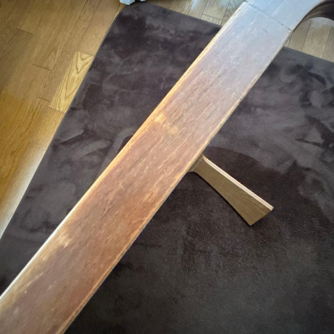 廃番サイズ】TENDO 天童木工 座卓 乾三郎 ケヤキ ローテーブル W150