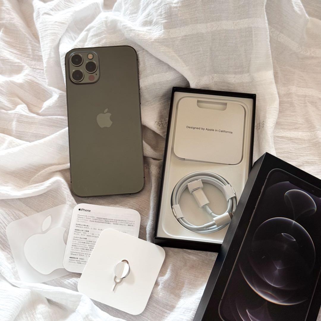 iPhone 12pro 512GB 付属品付き　SIMフリー