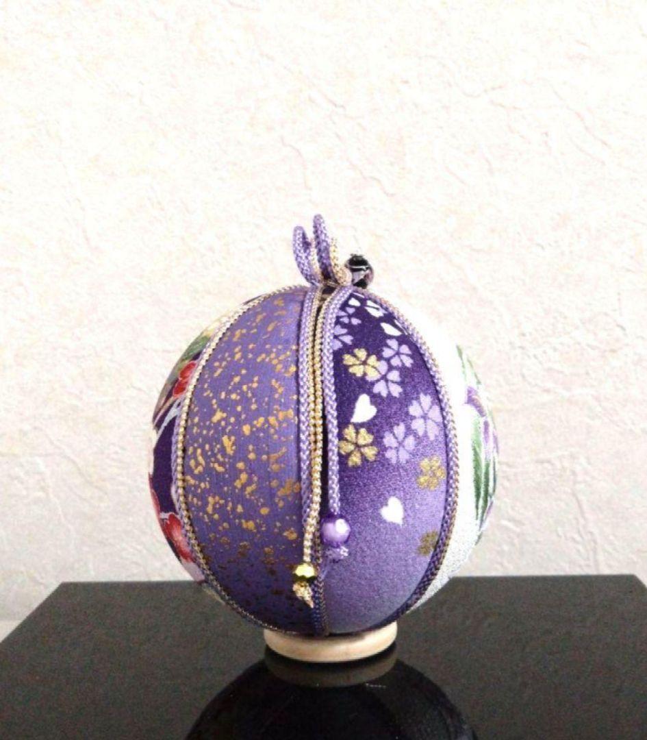 手毬 手鞠 てまり 刺繍菖蒲 No116 ハンドメイド