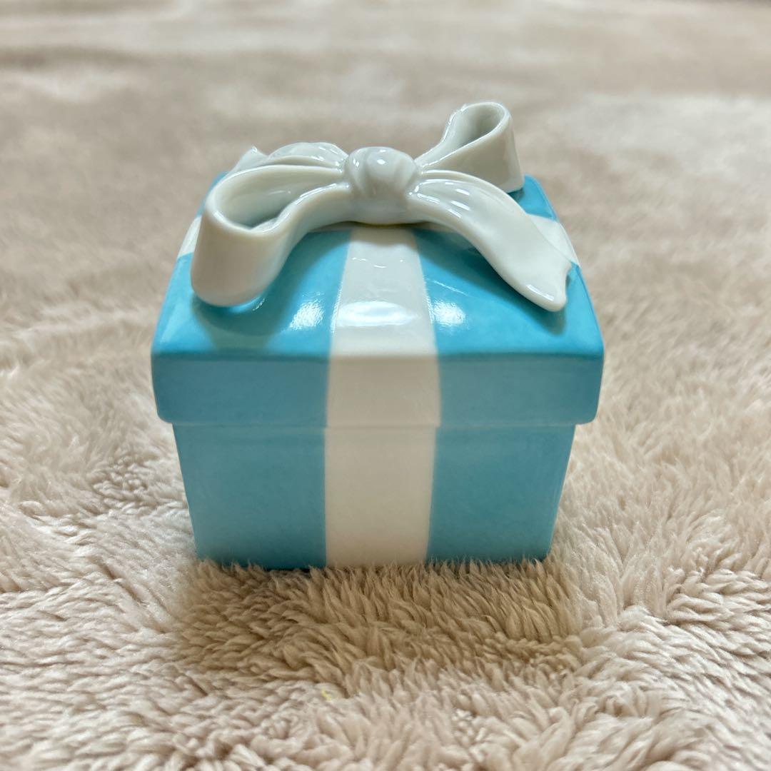 【値下げ中】正規品 TIFFANY＆CO ミニブルーボウボックス