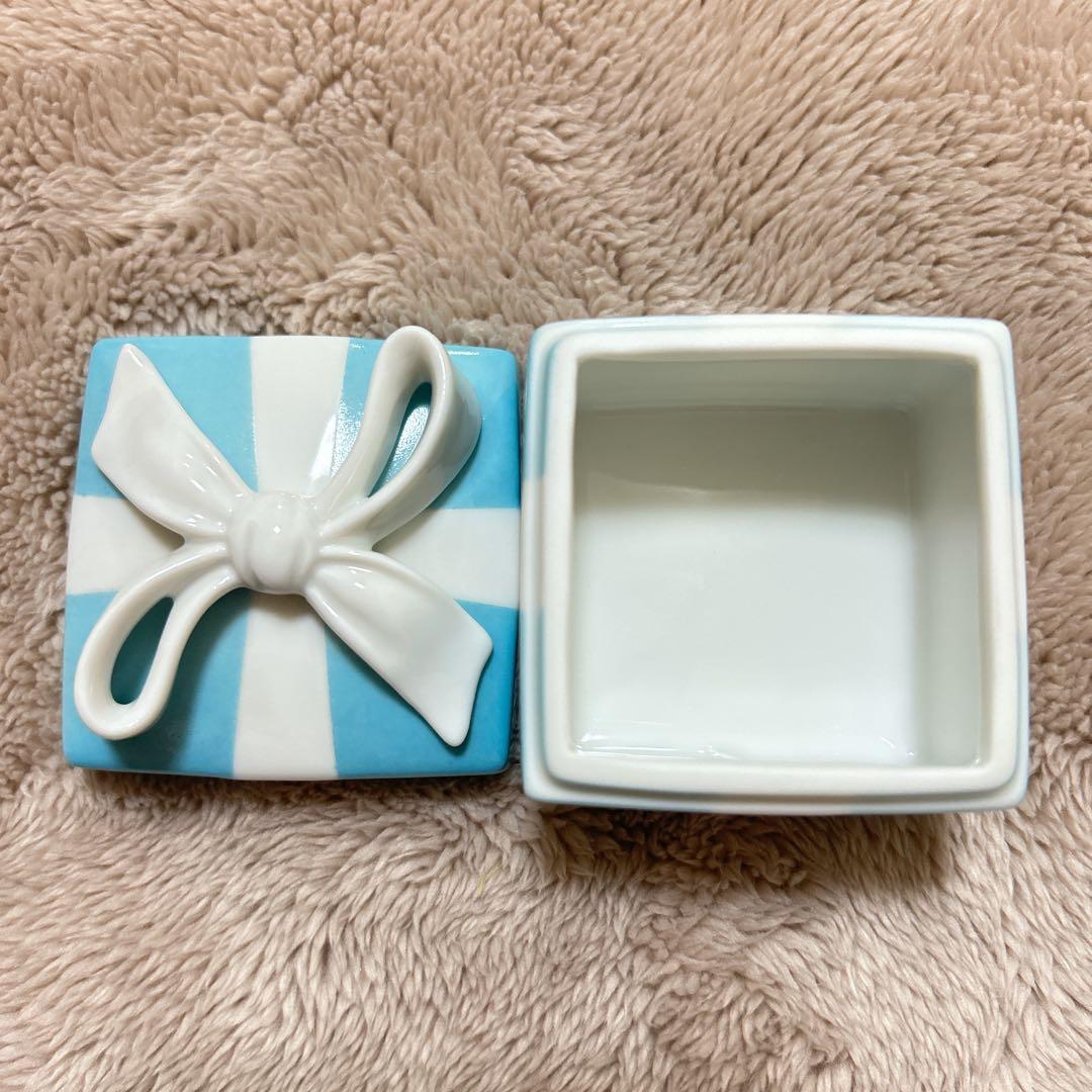 【値下げ中】正規品 TIFFANY＆CO ミニブルーボウボックス
