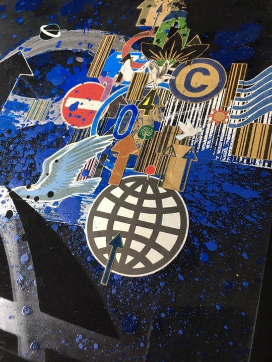 現代アート作品　題名「風」