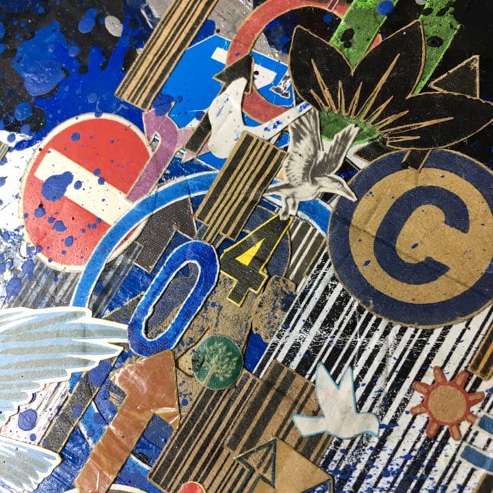 現代アート作品　題名「風」