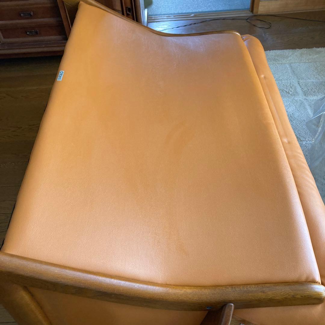 Noriko　チターノブランド(本革張り2人掛けソファ)