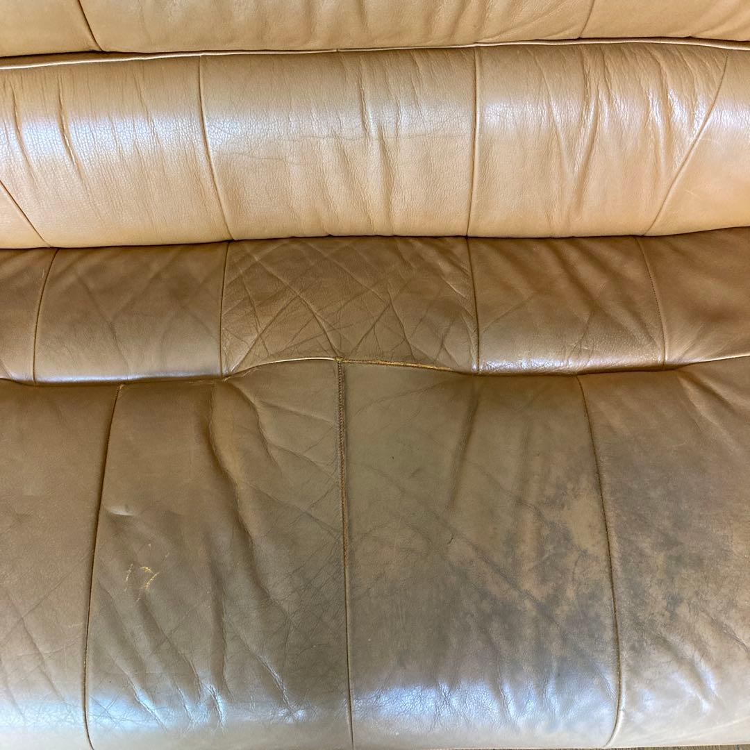 Noriko　チターノブランド(本革張り2人掛けソファ)