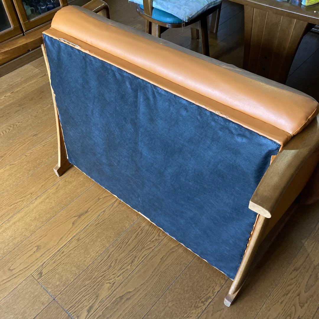 Noriko　チターノブランド(本革張り2人掛けソファ)