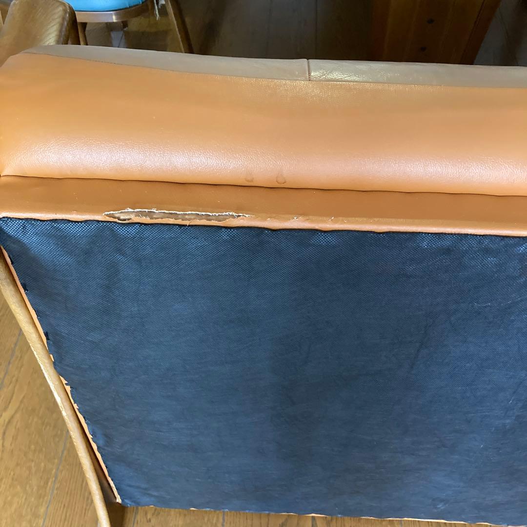 Noriko　チターノブランド(本革張り2人掛けソファ)