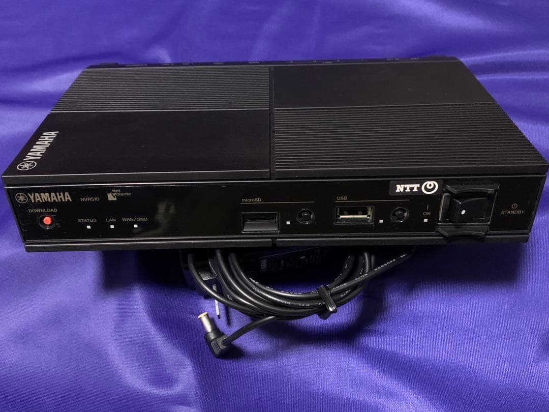 【中古】YAMAHA NVR510 ヤマハ ギガアクセスVoIPルーター