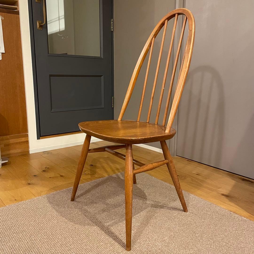 ercol アーコール　クエーカーチェア 椅子 　刻印ラベルあり