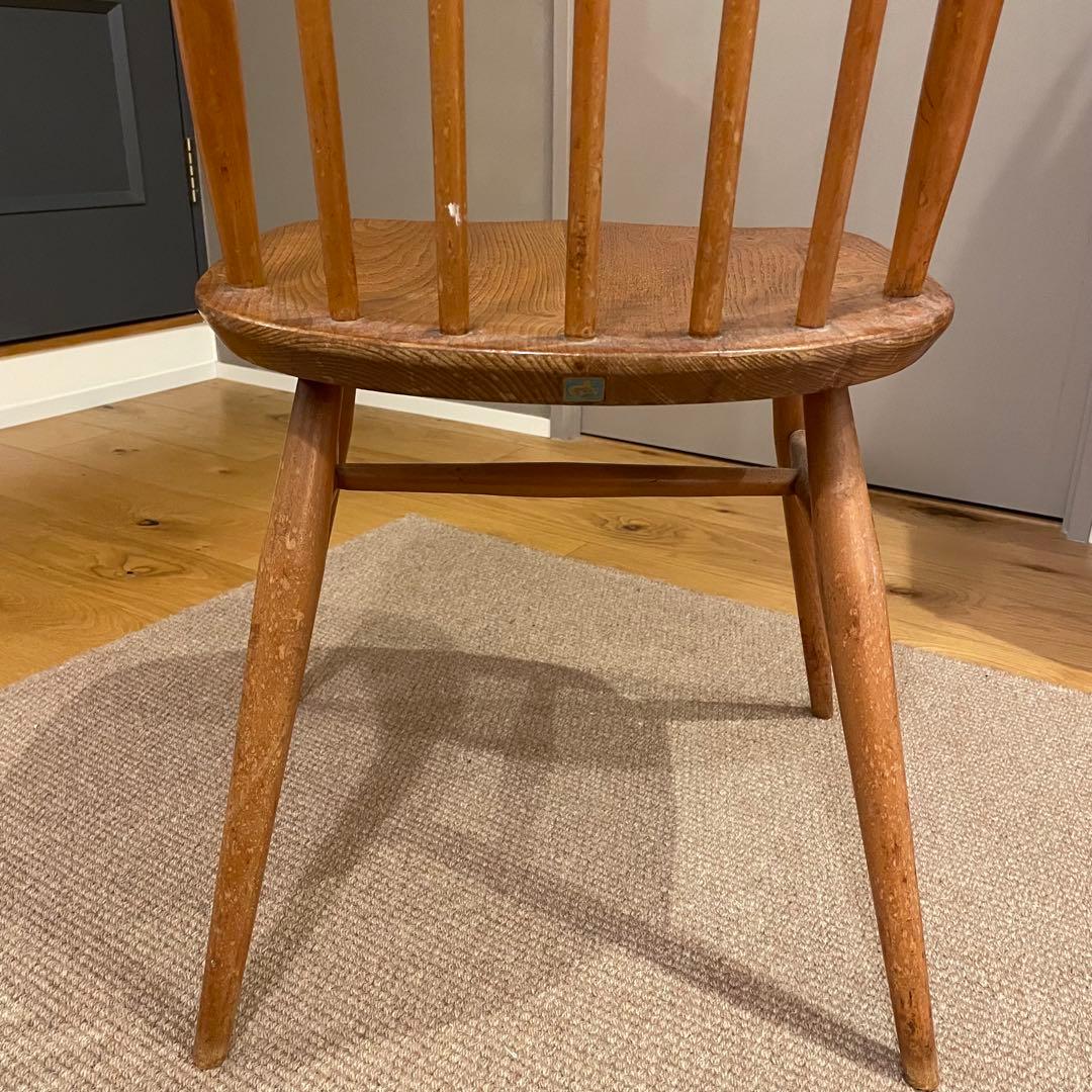 ercol アーコール　クエーカーチェア 椅子 　刻印ラベルあり