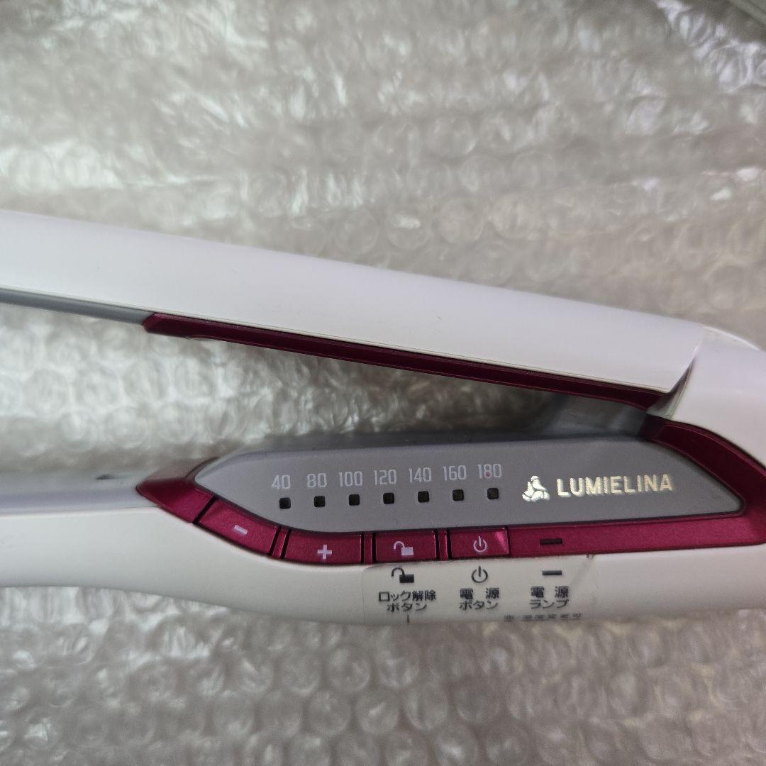 動作OK　リュミエリーナ ヘアビューロン ストレートヘアアイロンHBRST-G