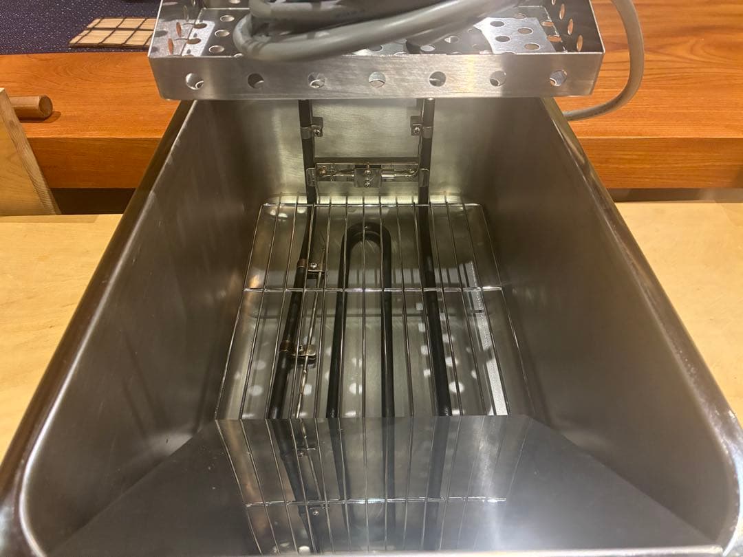 Maruzen MEF-M8T電気フライヤー 100V 1.3kw