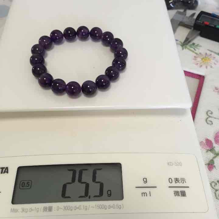 高品質アメジスト10mmブレスレット