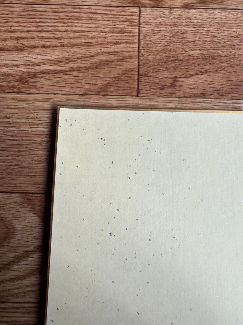 読売ジャイアンツ　高橋由伸選手　直筆サイン色紙