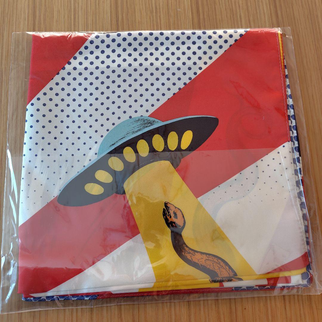 未使用品　椎名林檎　スカーフ　綽々の美