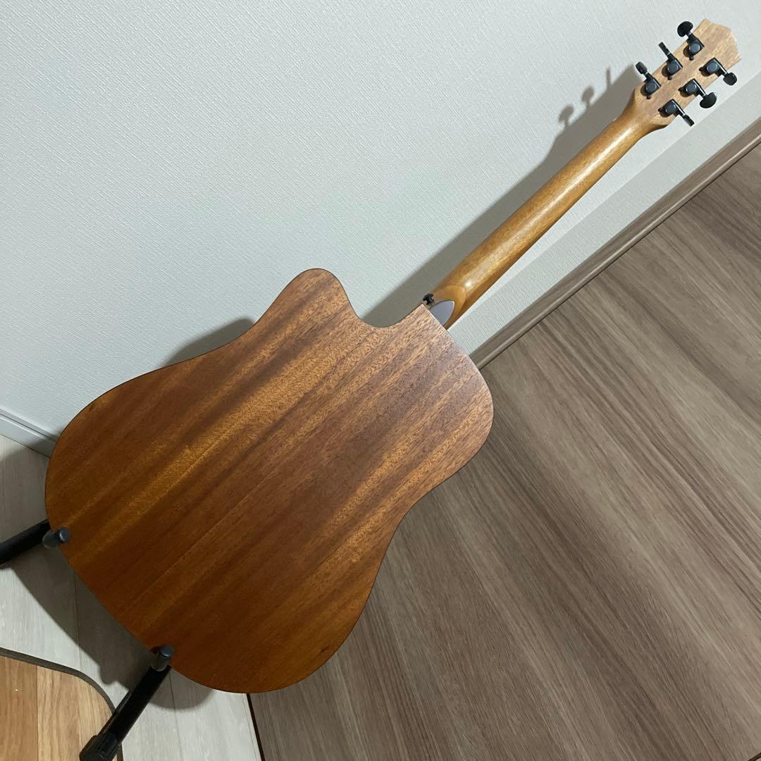 Donner DAG-1C アコギ ケース付き シングルカッタウェイ