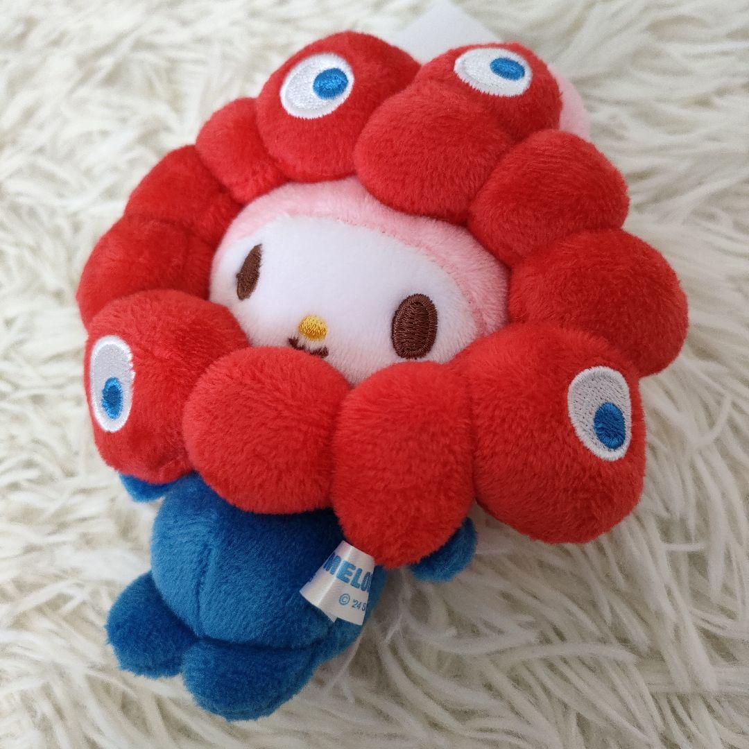 大阪関西万博　サンリオ　ミャクミャクなりきりぬいぐるみ　キティ　マイメロ