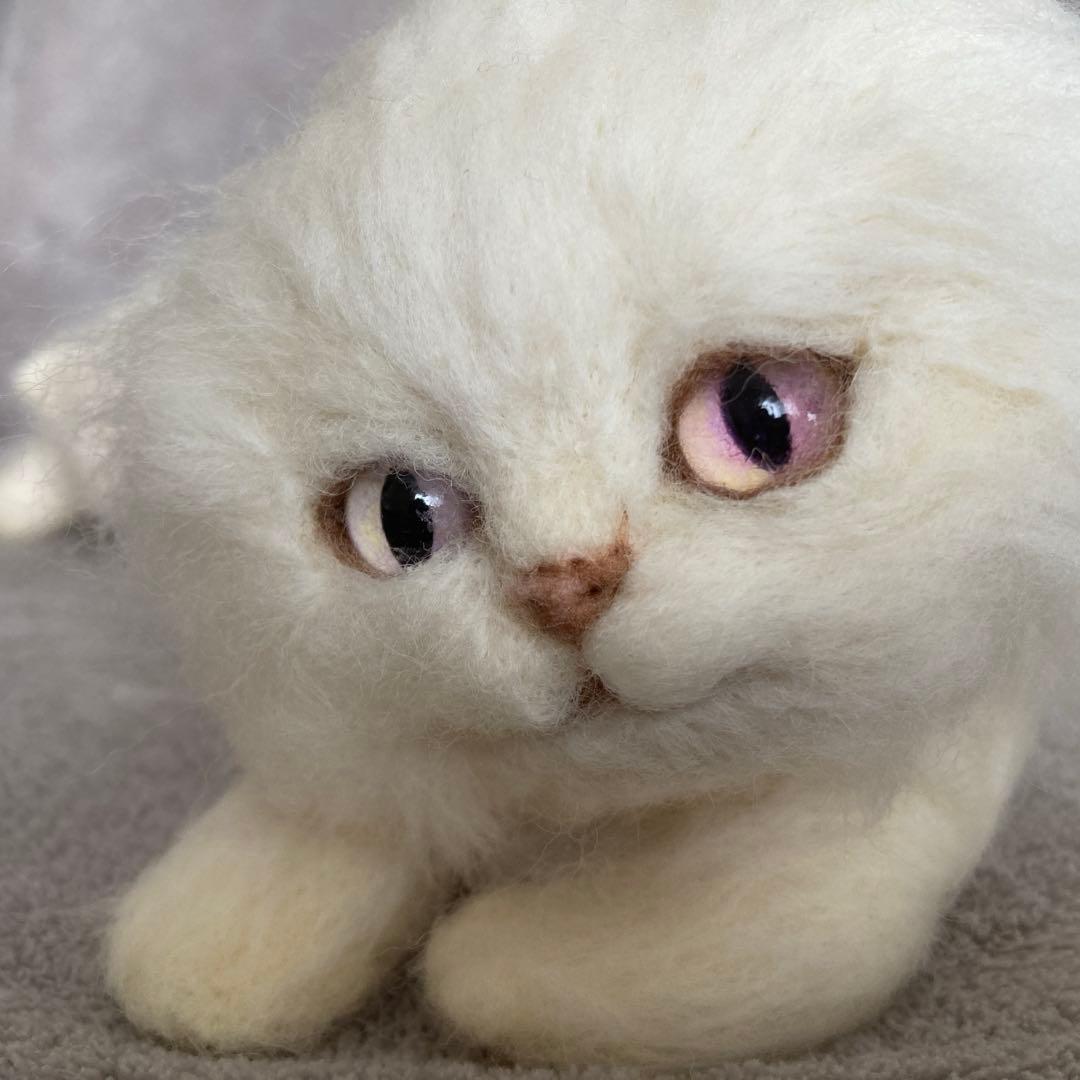 羊毛フェルト　子猫フレンズ