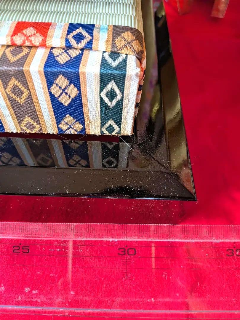 レトロ昭和　雛人形セット　屏風、毛氈付き