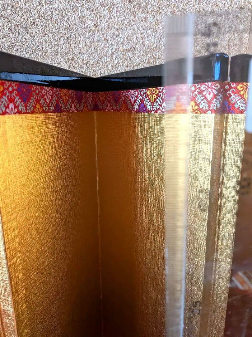 レトロ昭和　雛人形セット　屏風、毛氈付き