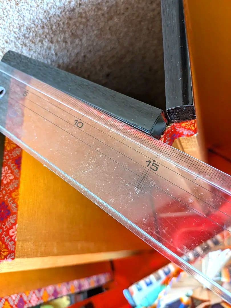 レトロ昭和　雛人形セット　屏風、毛氈付き