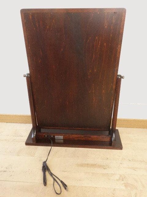 北海道民芸家具　置きミラー変型　ＵＳＥＤ