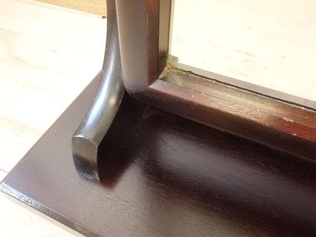 北海道民芸家具　置きミラー変型　ＵＳＥＤ