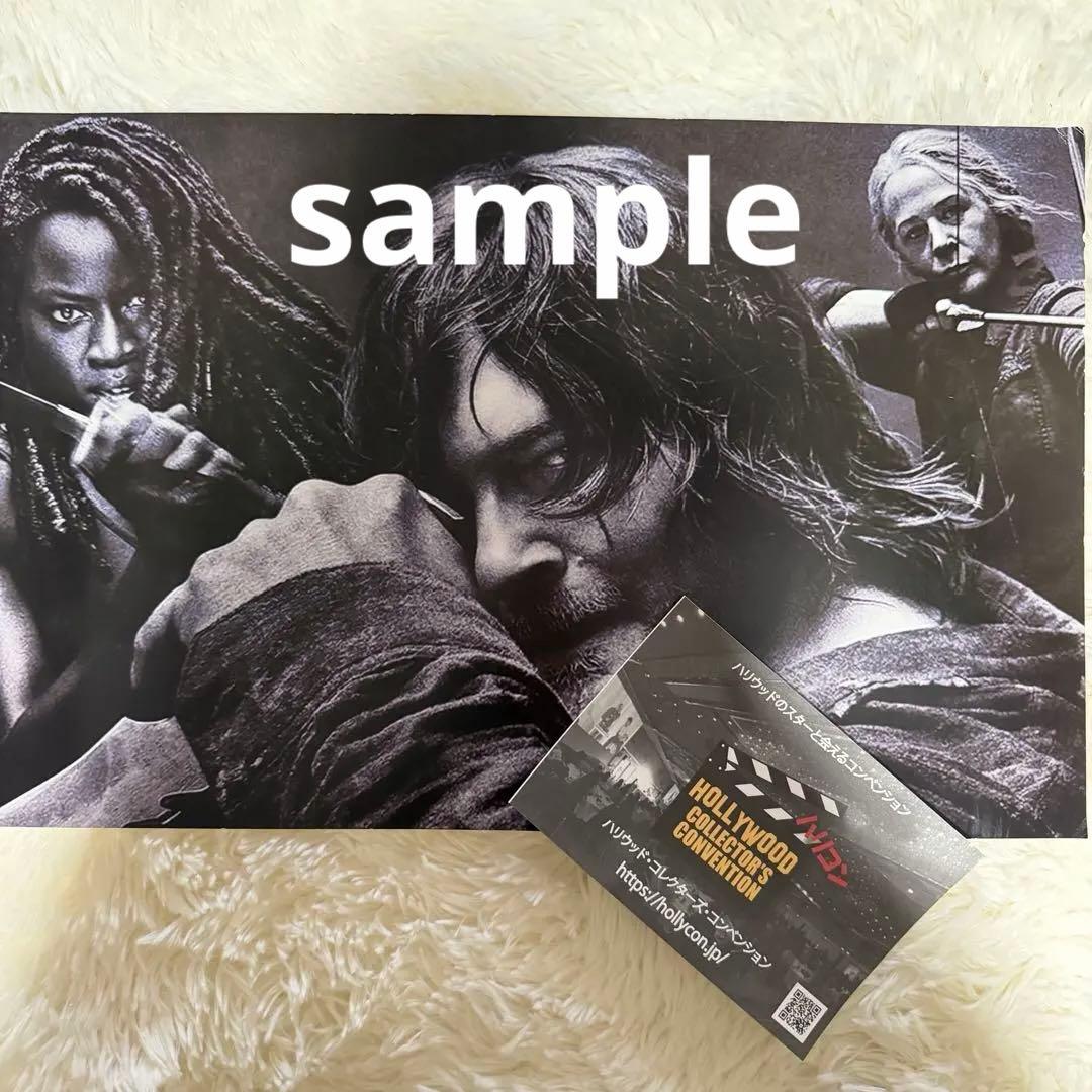 ノーマン・リーダス 複製 超特大 写真 ポートレート ダリル・ディクソン