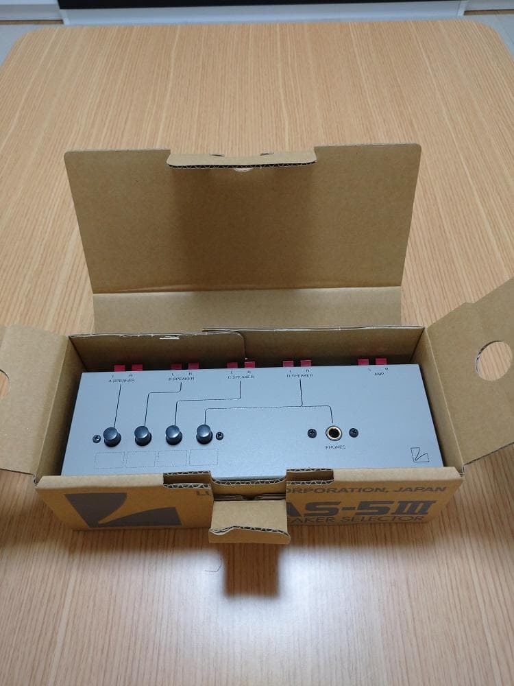 【新品同様】LUXMAN　ラックスマン　AS-5Ⅲ　スピーカーセレクター