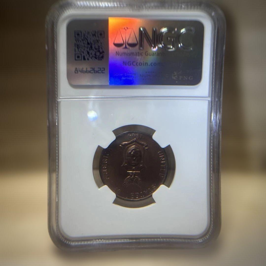 1944 S USA-PHIL 1C NGC UNC フィリピン　未使用