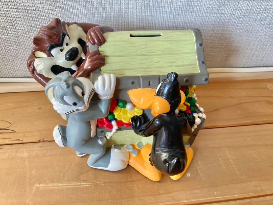 【ヴィンテージ】バックス・バニー ダフィー・ダック 貯金箱