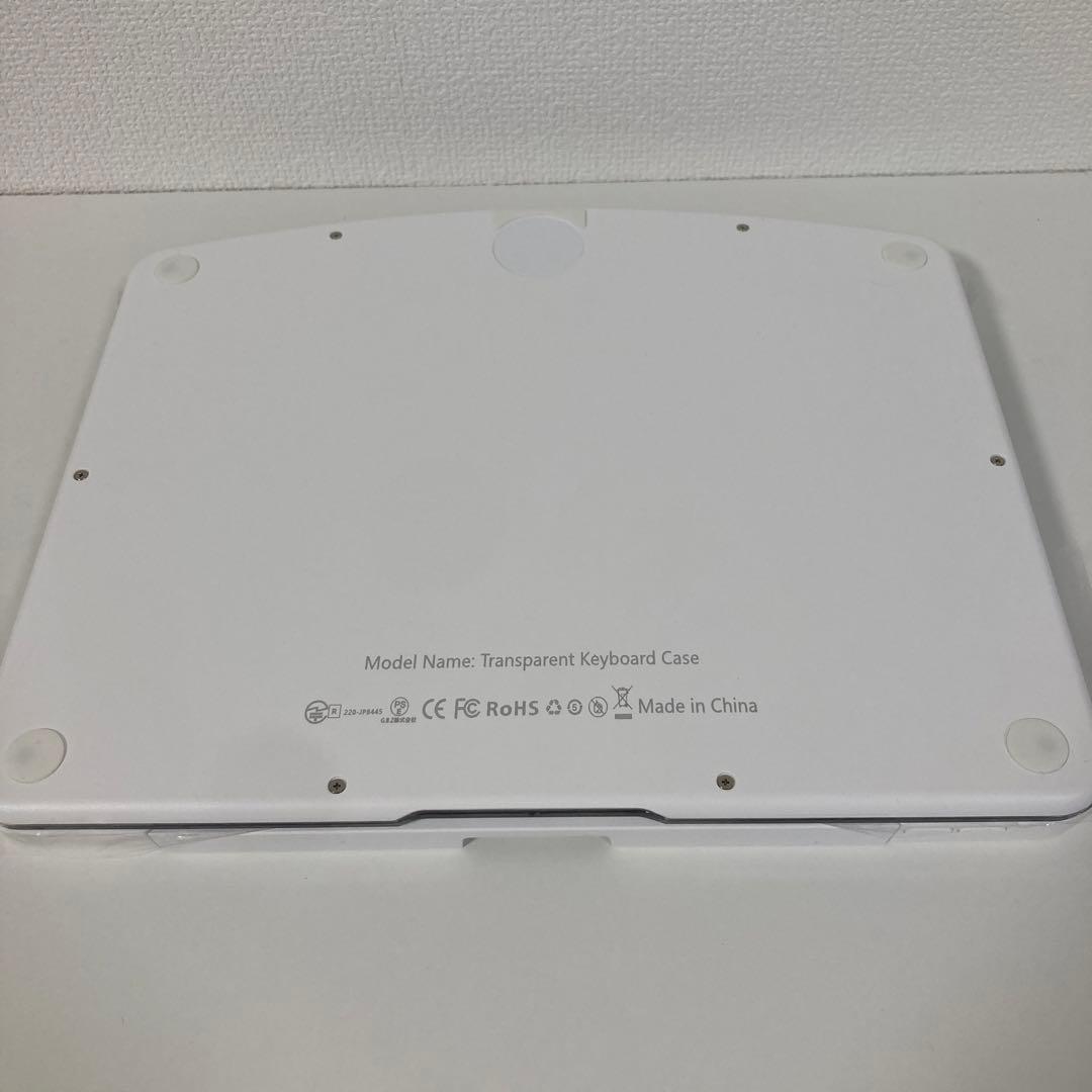 新品未使用⭐️iPad専用 クリア Bluetoothキーボード iPad Air