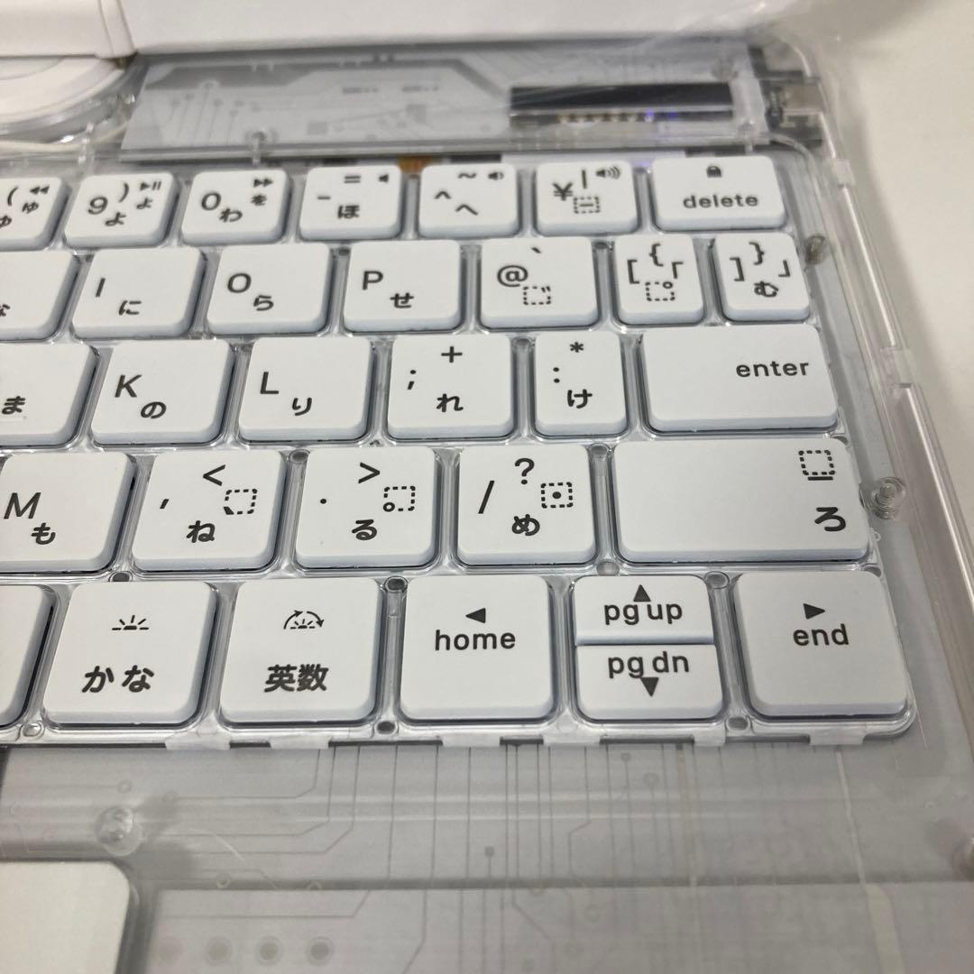新品未使用⭐️iPad専用 クリア Bluetoothキーボード iPad Air