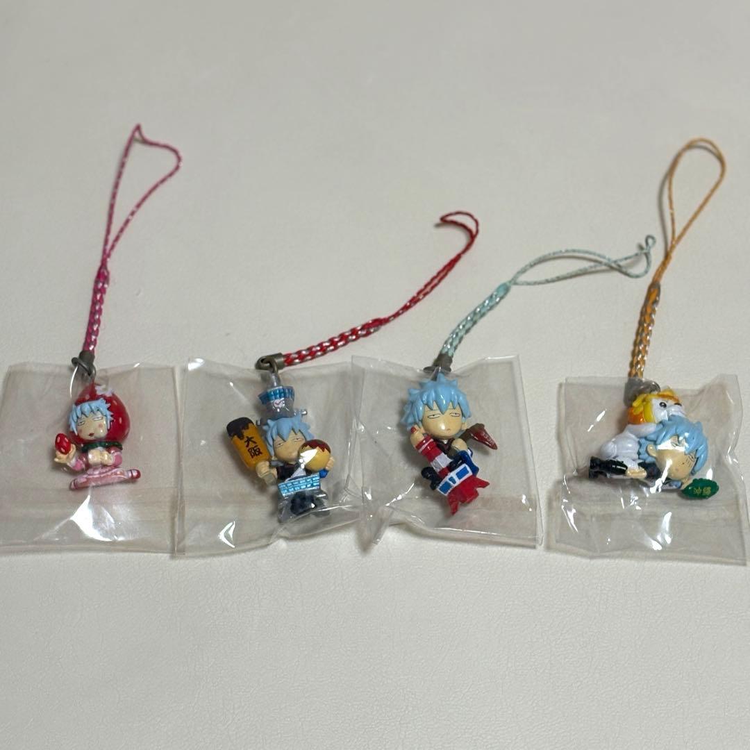 銀魂　ご当地銀さん　ご当地ストラップ　坂田銀時　静岡　大阪　沖縄　東京