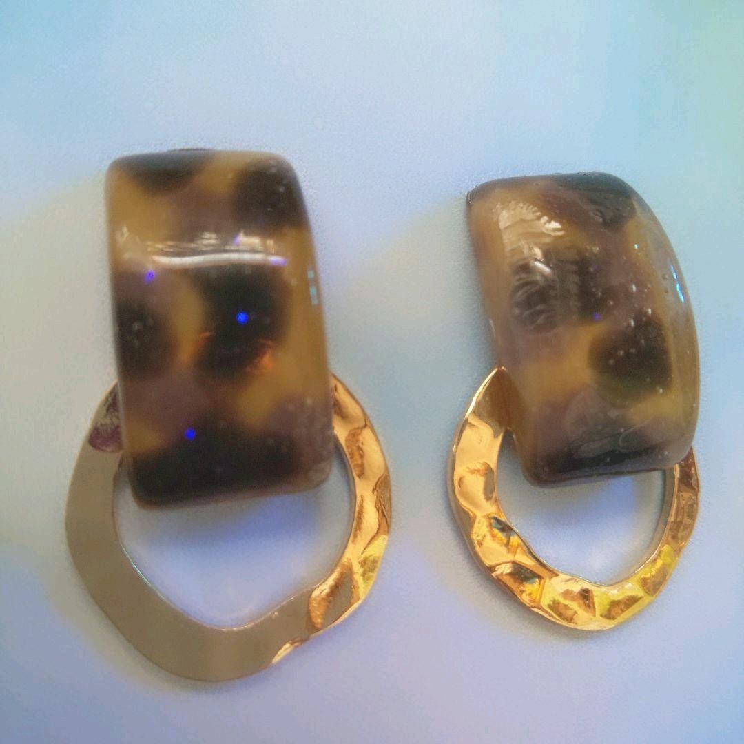 No.721  ヒョウ柄×メタリック