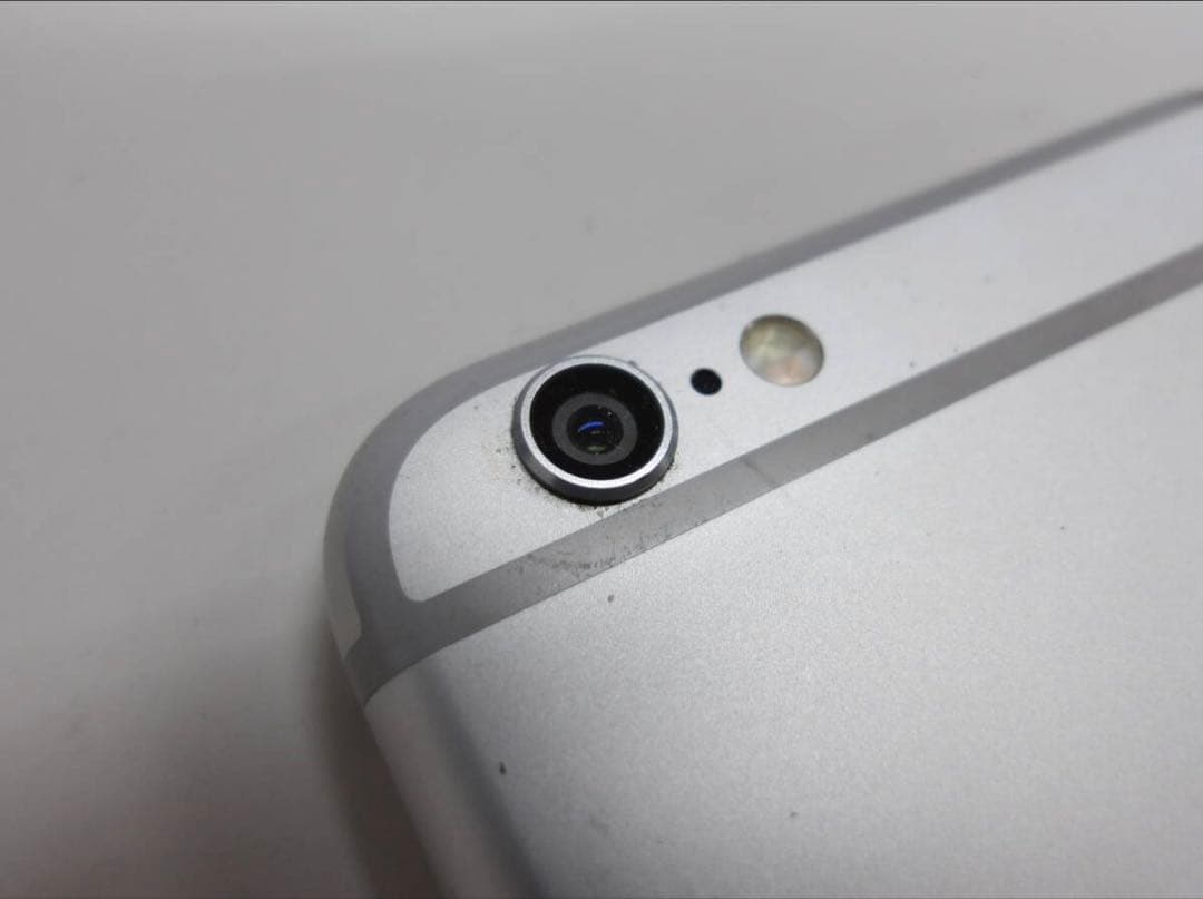 Apple iPhone 6 16GB シルバー エアドロ可 バッテリー100%