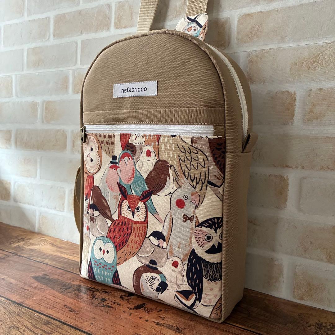 ボディバッグ　ミミズク　フクロウ　ふくろう　オカメ　インコ　文鳥　鳥　個性的